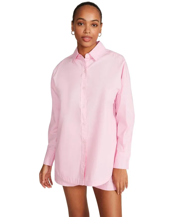 Steve Madden Poppy Top Pink Womens Tops and Shirts