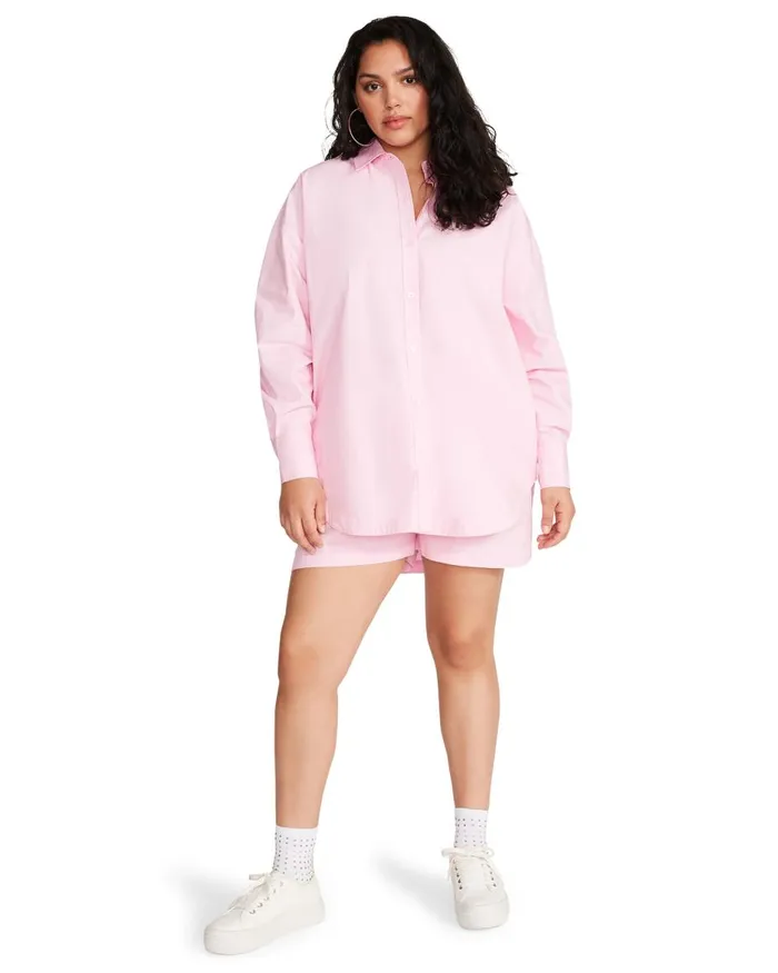 Steve Madden Poppy Top Pink Womens Tops and Shirts