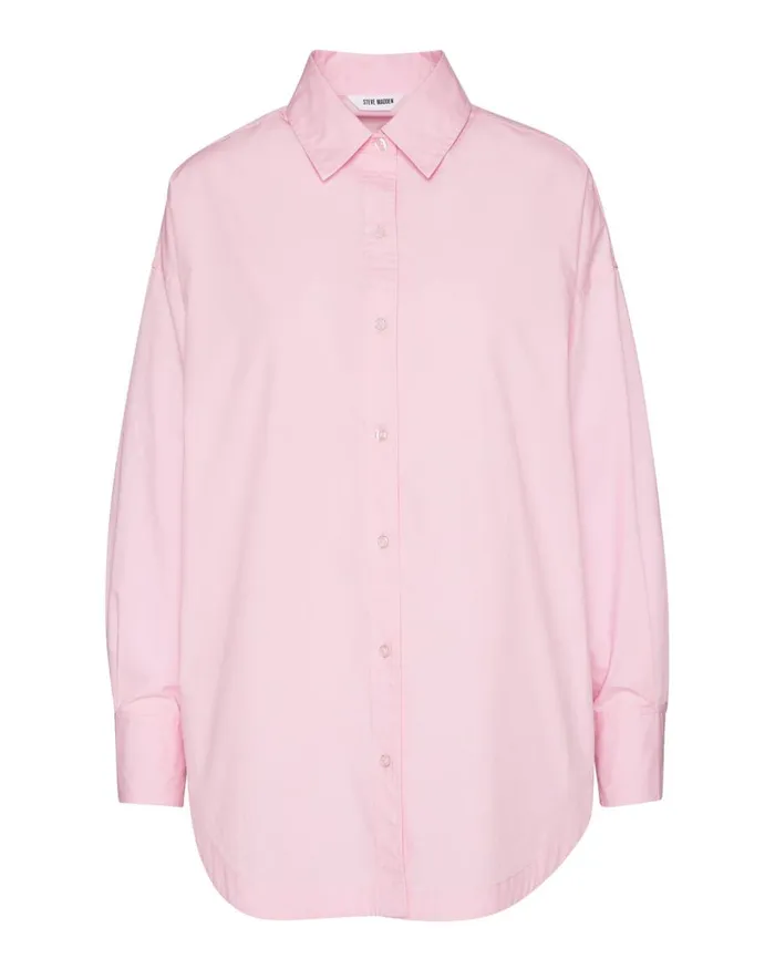 Steve Madden Poppy Top Pink Womens Tops and Shirts