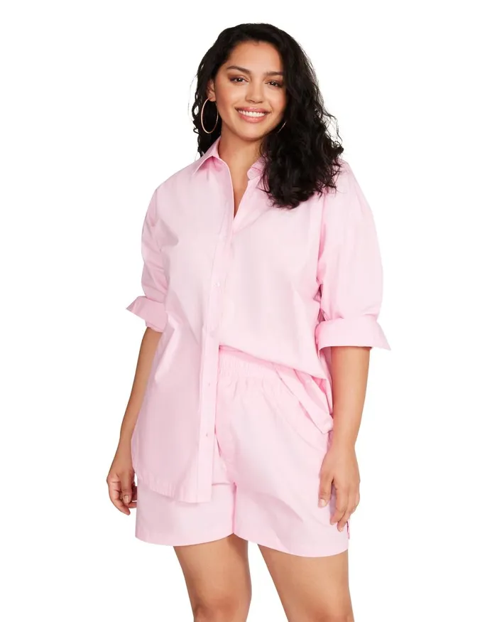 Steve Madden Poppy Top Pink Womens Tops and Shirts