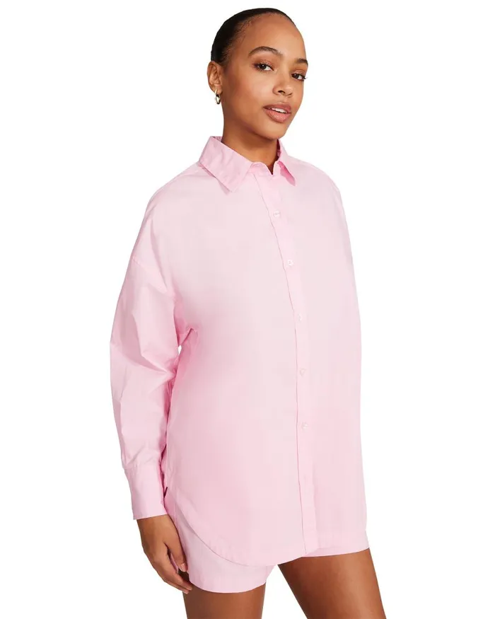 Steve Madden Poppy Top Pink Womens Tops and Shirts
