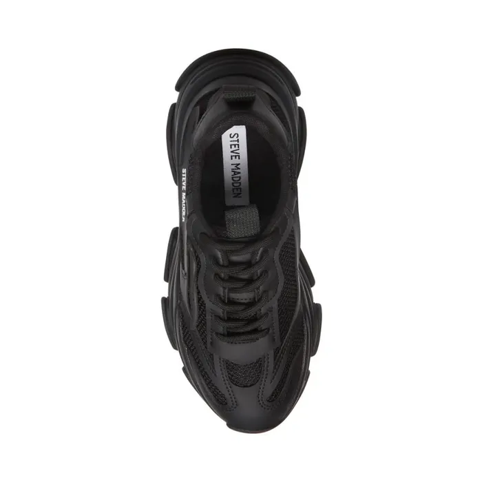 Steve Madden Possession Black Womens Sneakers