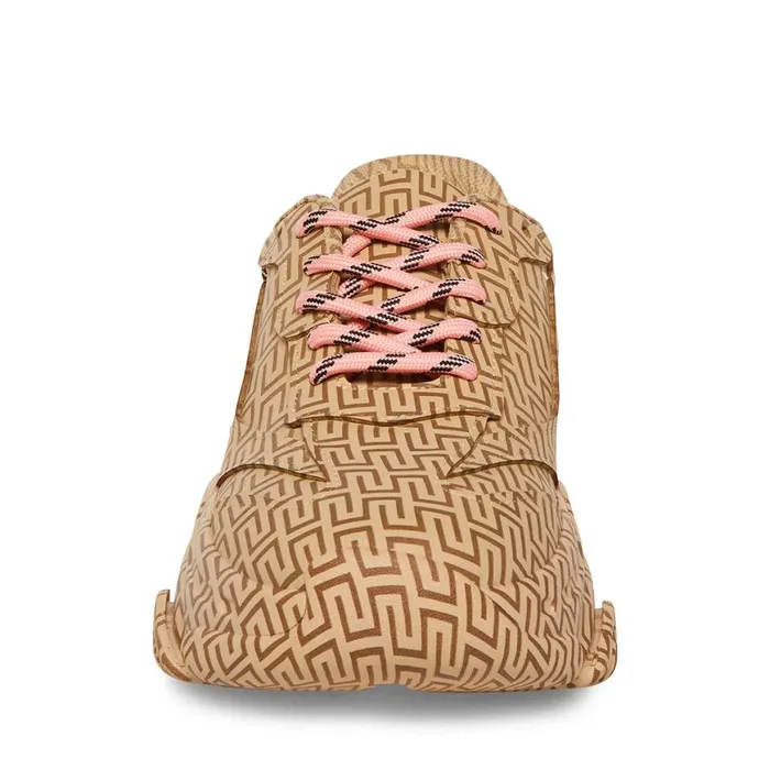 Steve Madden Possession Brown Multi Womens Sneakers