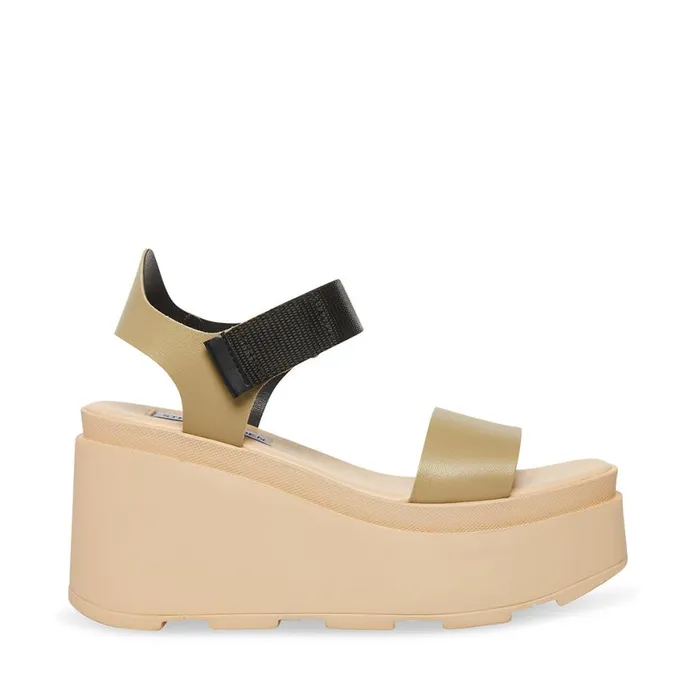 Steve Madden Rexy Grey Sage Womens Sandals