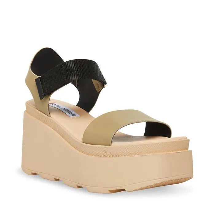 Steve Madden Rexy Grey Sage Womens Sandals
