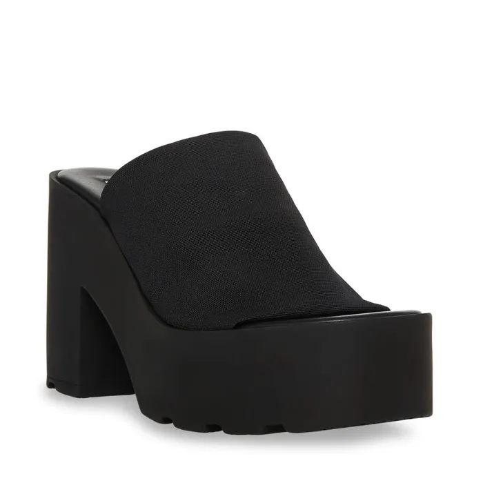 Steve Madden Sami Black Womens Sandals