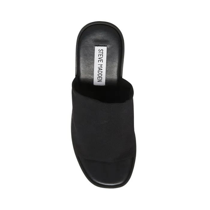 Steve Madden Sami Black Womens Sandals