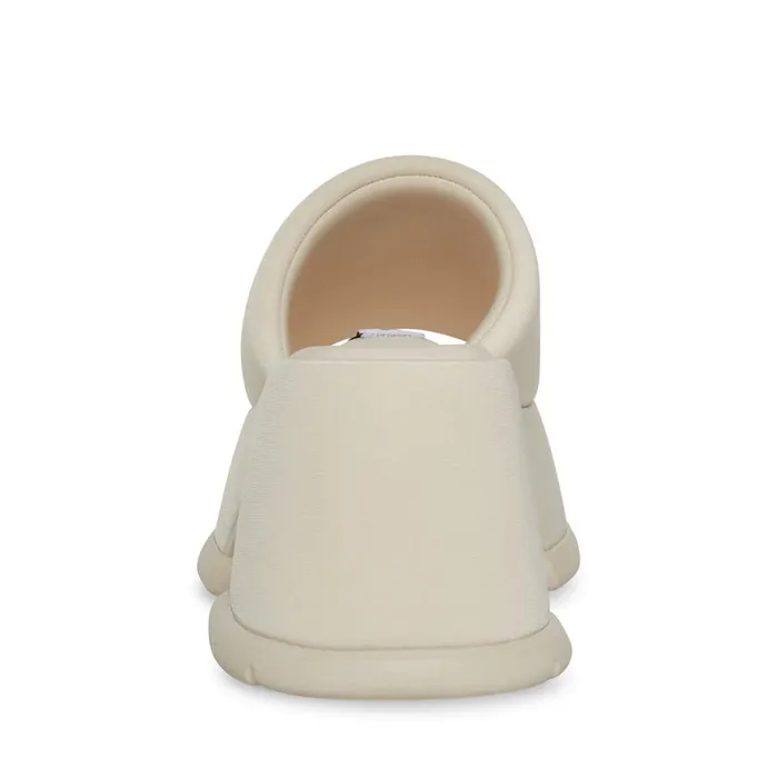 Steve Madden Shelly White Womens Sandals