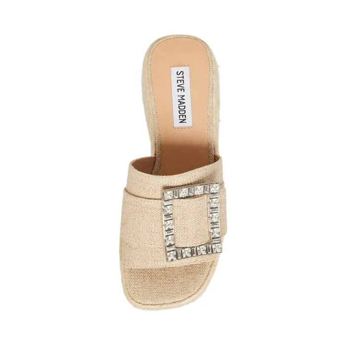 Steve Madden Solana Natural Womens Sandals