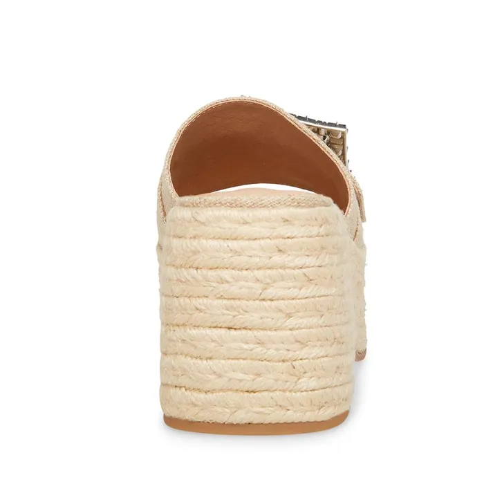Steve Madden Solana Natural Womens Sandals