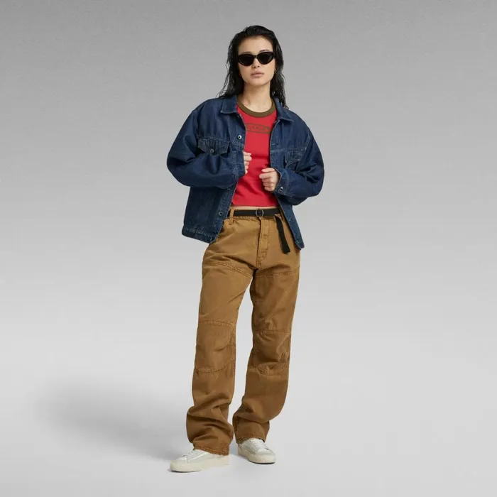 Straight Men GStar RAW 5620 GStar Elwood Regular Jeans Rainbow Tobacco Gd