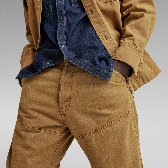 Straight Men GStar RAW 5620 GStar Elwood Regular Jeans Rainbow Tobacco Gd