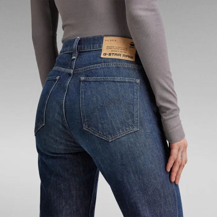 Straight Women GStar RAW Strace Straight Jeans Worn In Deep Marine