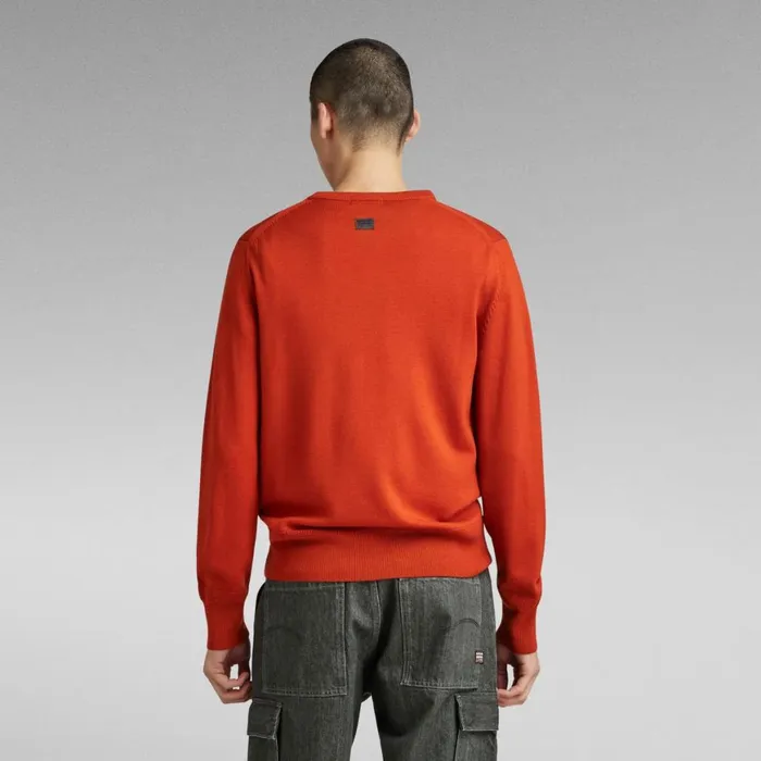 Sweaters Men GStar RAW Premium Core Knitted Sweater Rooibos Tea