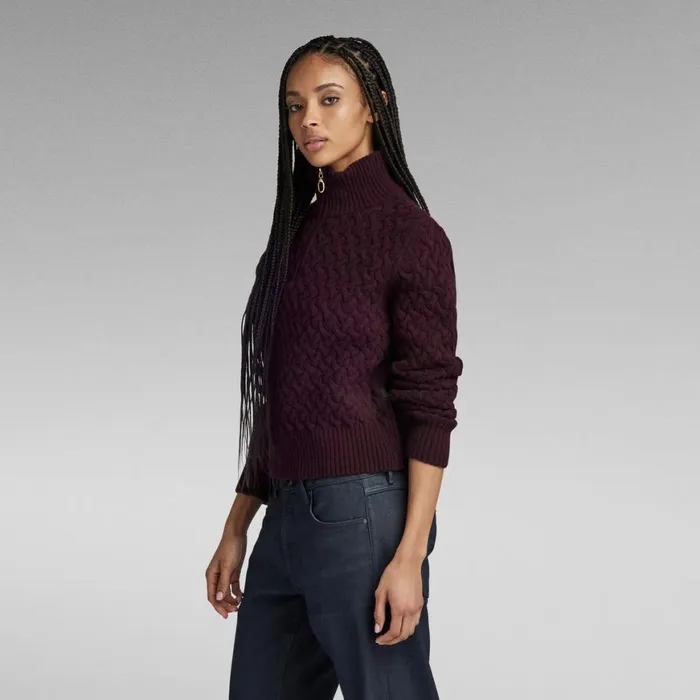 Sweaters Women GStar RAW Chunky Knitted Skipper Sweater Light Maze