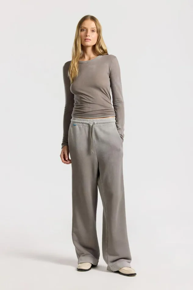 Sweatpants Women COTTON CITIZEN Boston Trouser Vintage Cement Sweatpants Women COTTON CITIZEN Boston Trouser Vintage Cement