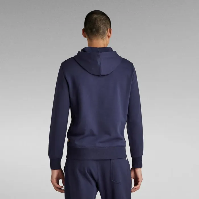 Sweatshirts and Hoodies Men GStar RAW Graphic Core Hooded Sweater Sartho Blue