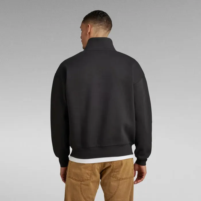 Sweatshirts and Hoodies Men GStar RAW Skipper Loose Sweater Dark Black