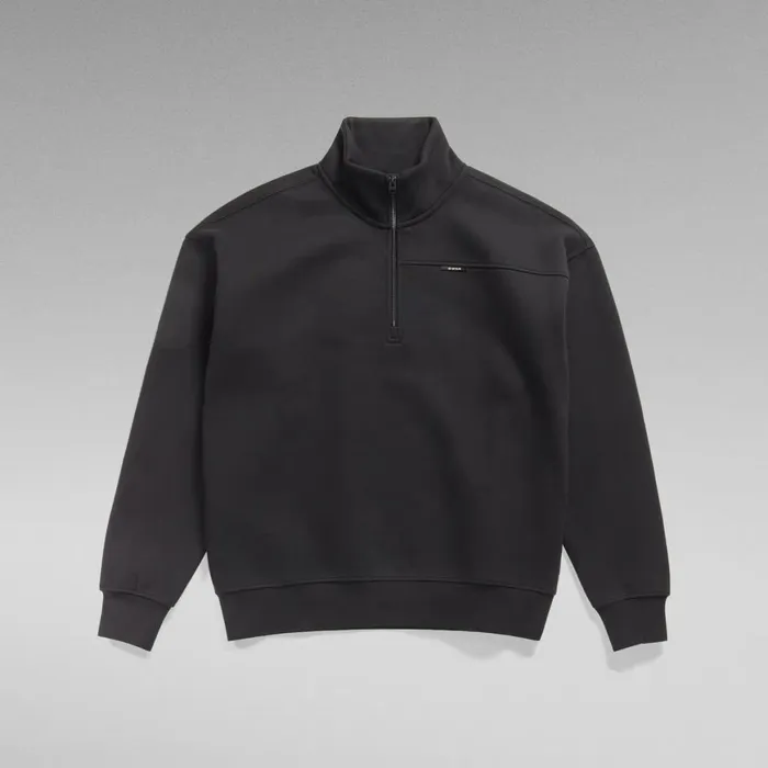 Sweatshirts and Hoodies Men GStar RAW Skipper Loose Sweater Dark Black