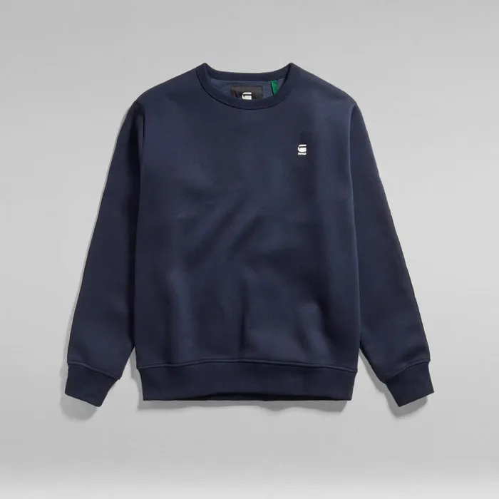 Sweatshirts and Hoodies Men GStar RAW Sport A Tape Crew Sweater Sartho Blue