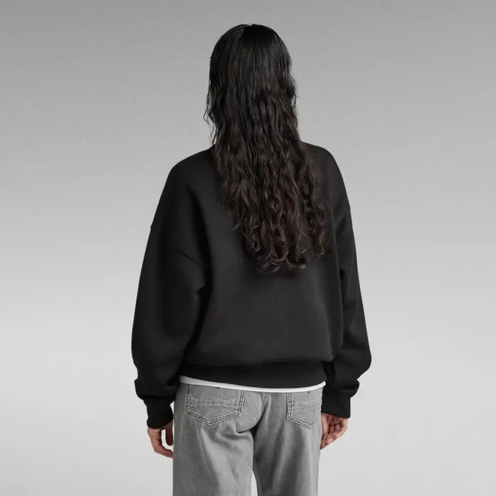 Sweatshirts and Hoodies Men GStar RAW Unisex Core Loose Sweater Dark Black