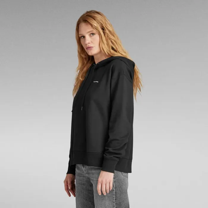 Sweatshirts and Hoodies Women GStar RAW Graphic Core Hooded Sweater Dark Black