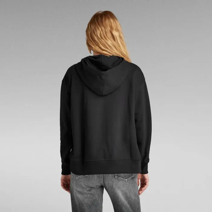 Sweatshirts and Hoodies Women GStar RAW Graphic Core Hooded Sweater Dark Black