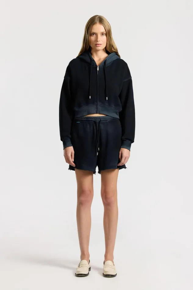 Sweatshirts Women COTTON CITIZEN Boston Crop Hoodie Vintage Black Sweatshirts Women COTTON CITIZEN Boston Crop Hoodie Vintage Black