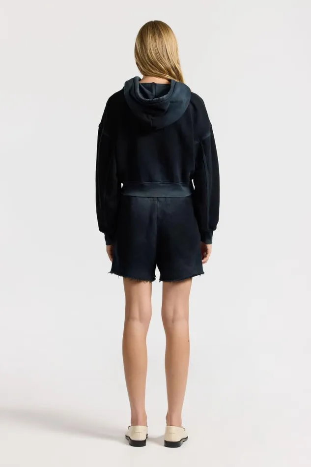 Sweatshirts Women COTTON CITIZEN Boston Crop Hoodie Vintage Black Sweatshirts Women COTTON CITIZEN Boston Crop Hoodie Vintage Black