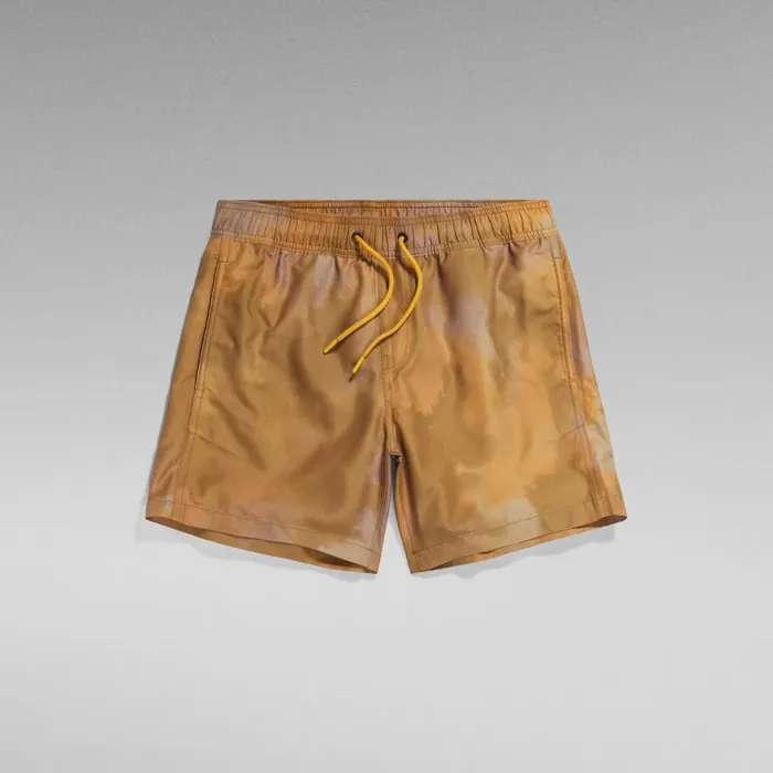 Swimwear Men GStar RAW Dirik Camo Swim Shorts Tobacco Blurry Camo