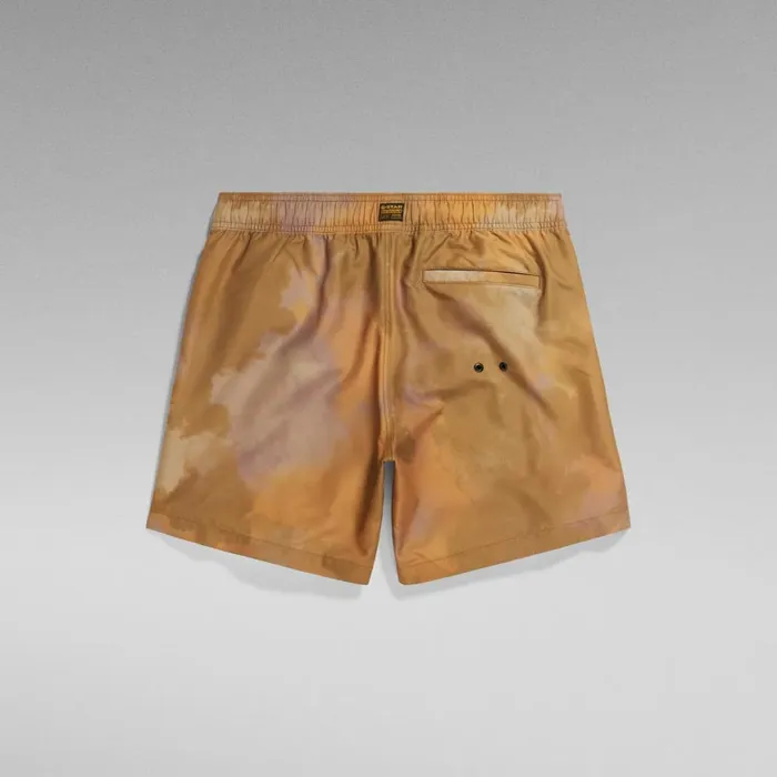 Swimwear Men GStar RAW Dirik Camo Swim Shorts Tobacco Blurry Camo