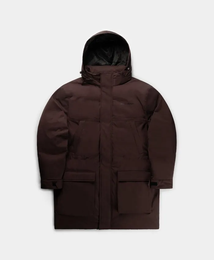 Syrup Brown Ronnie Long Jacket Men Daily Paper Jackets