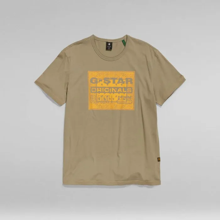 TShirts and Polos Men GStar RAW Bandana TShirt Shamrock