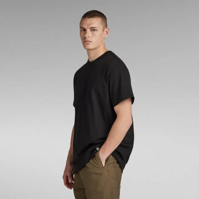 TShirts and Polos Men GStar RAW Essential Loose TShirt Dark Black