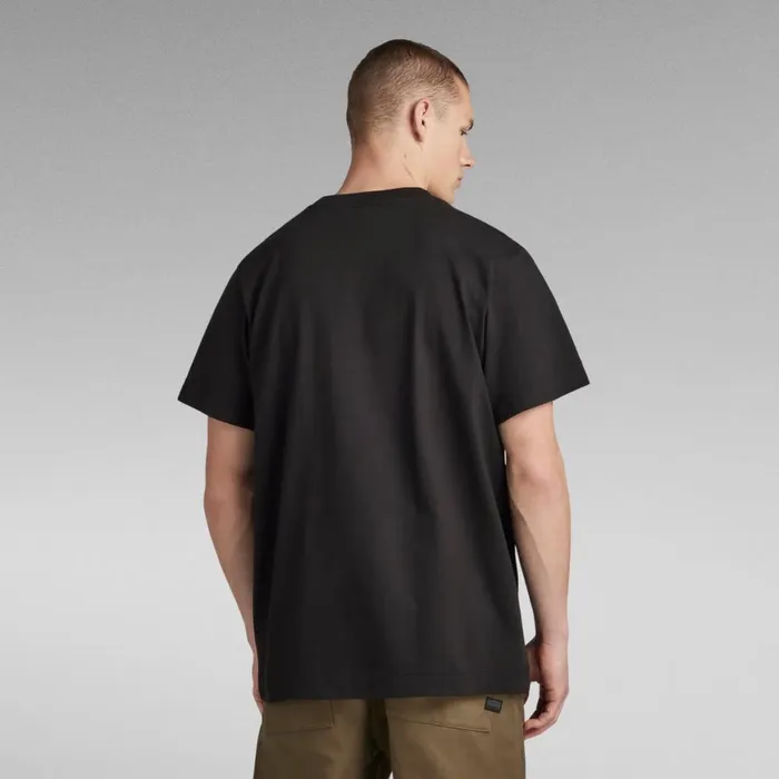 TShirts and Polos Men GStar RAW Essential Loose TShirt Dark Black