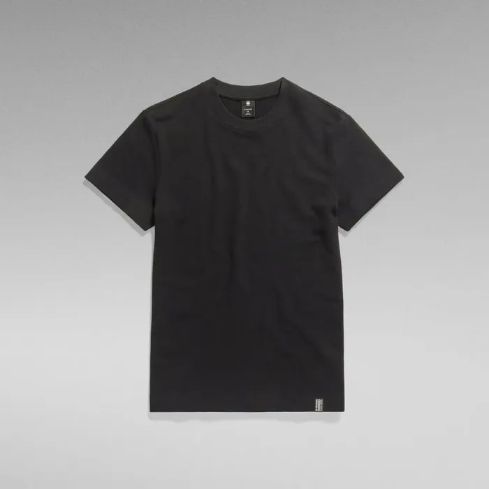 TShirts and Polos Men GStar RAW Essential Pique TShirt Dark Black