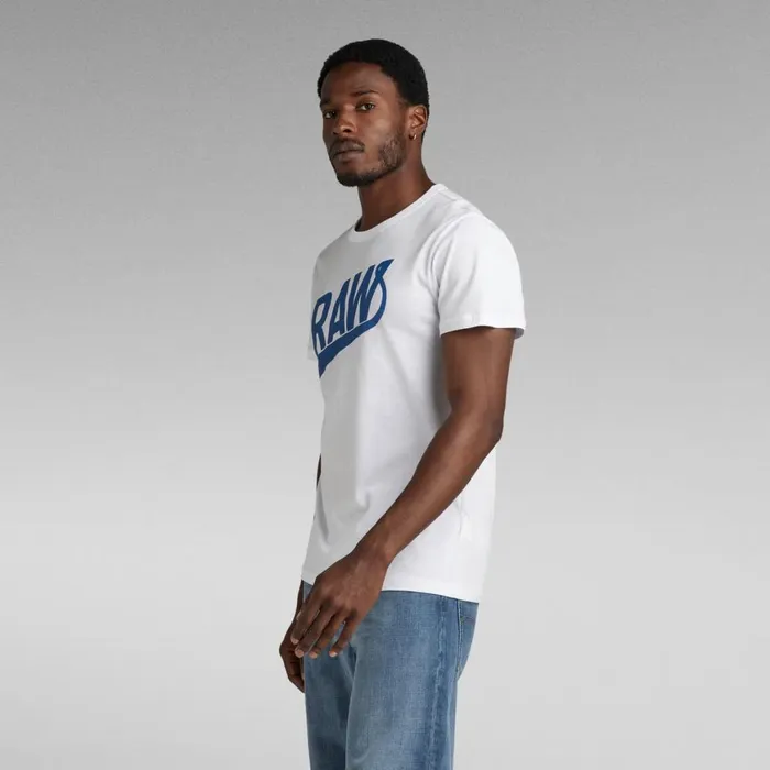 TShirts and Polos Men GStar RAW Graphic STM 6 TShirt White