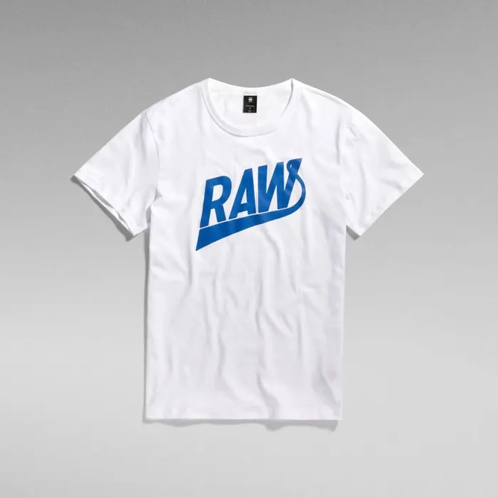 TShirts and Polos Men GStar RAW Graphic STM 6 TShirt White