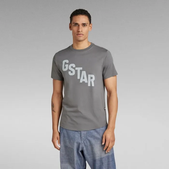 TShirts and Polos Men GStar RAW Lash Sports Graphic TShirt Granite