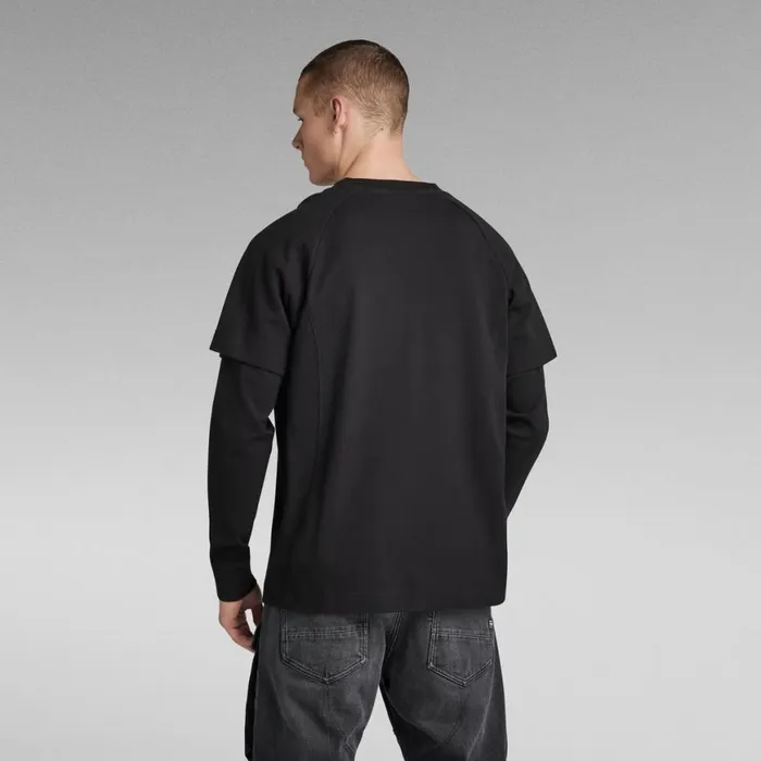TShirts and Polos Men GStar RAW Moto Loose TShirt Dark Black