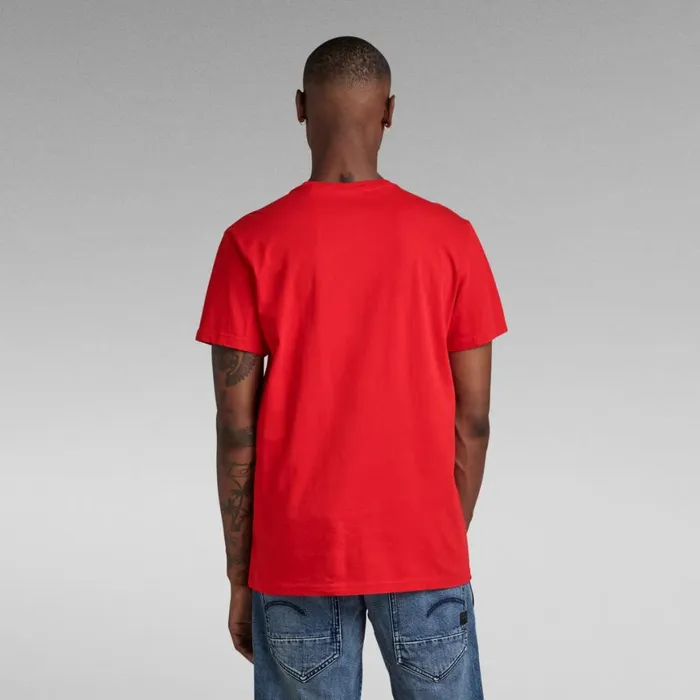 TShirts and Polos Men GStar RAW Originals TShirt Acid Red
