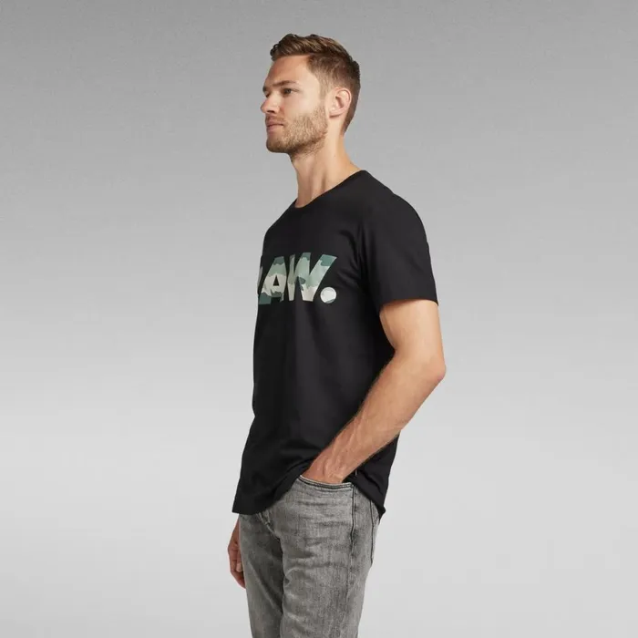 TShirts and Polos Men GStar RAW RAW Camo TShirt Dark Black