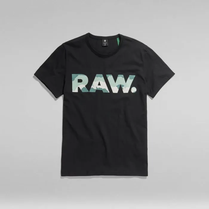 TShirts and Polos Men GStar RAW RAW Camo TShirt Dark Black