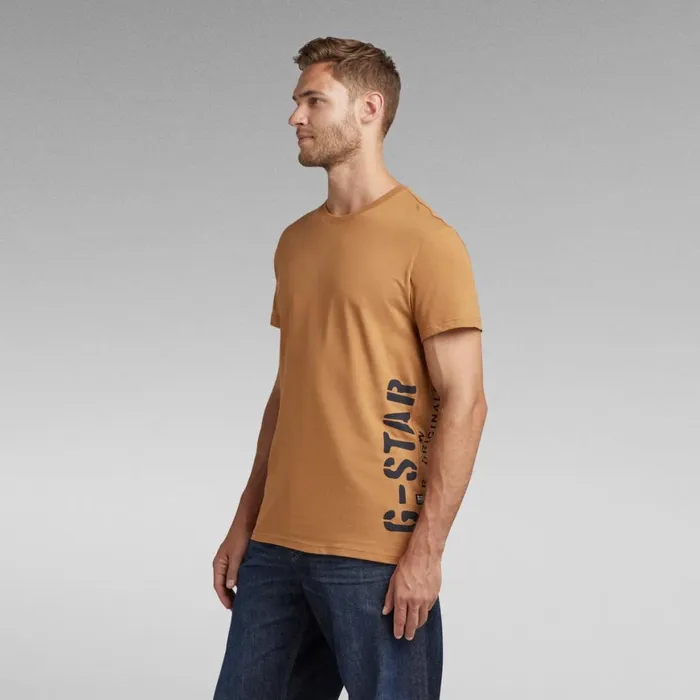 TShirts and Polos Men GStar RAW Side Stencil TShirt Chipmunk