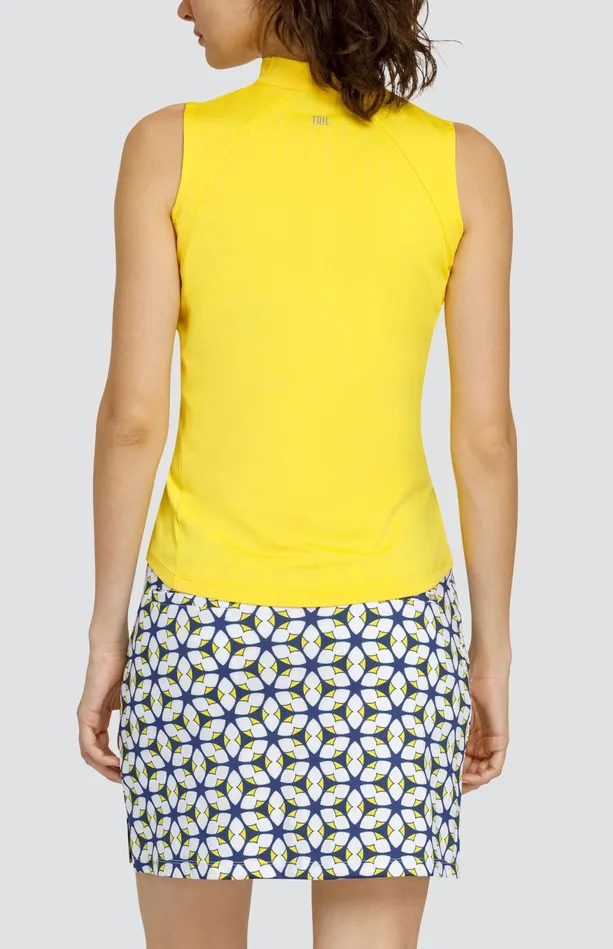 Tail Activewear Adira Top 8211 Dandelion Yellow Women Sleeveless