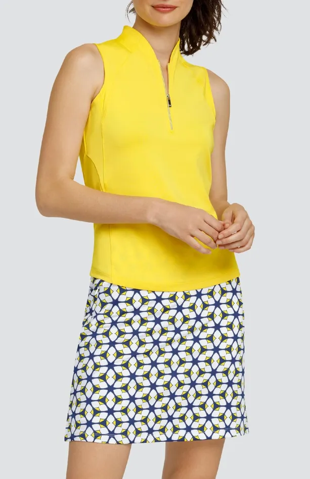 Tail Activewear Adira Top 8211 Dandelion Yellow Women Sleeveless