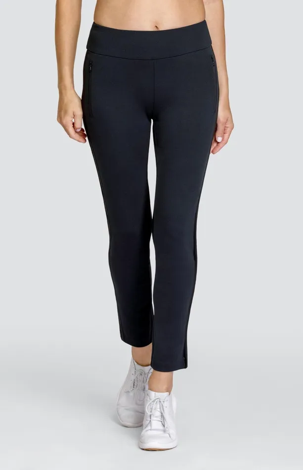 Tail Activewear Aubrianna 28034 Ankle Pant 8211 Onyx Black Women Ankle Pants