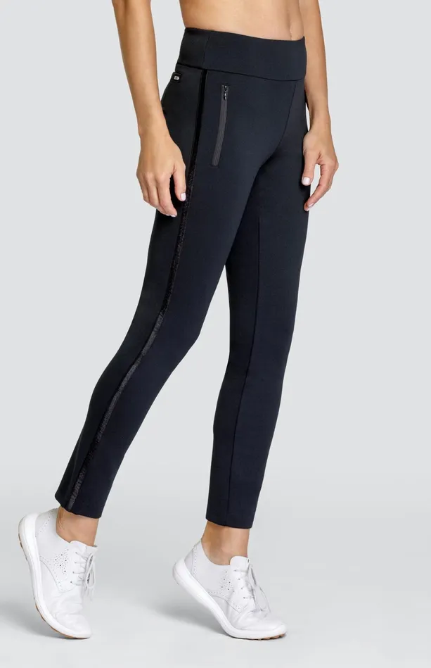 Tail Activewear Aubrianna 28034 Ankle Pant 8211 Onyx Black Women Ankle Pants