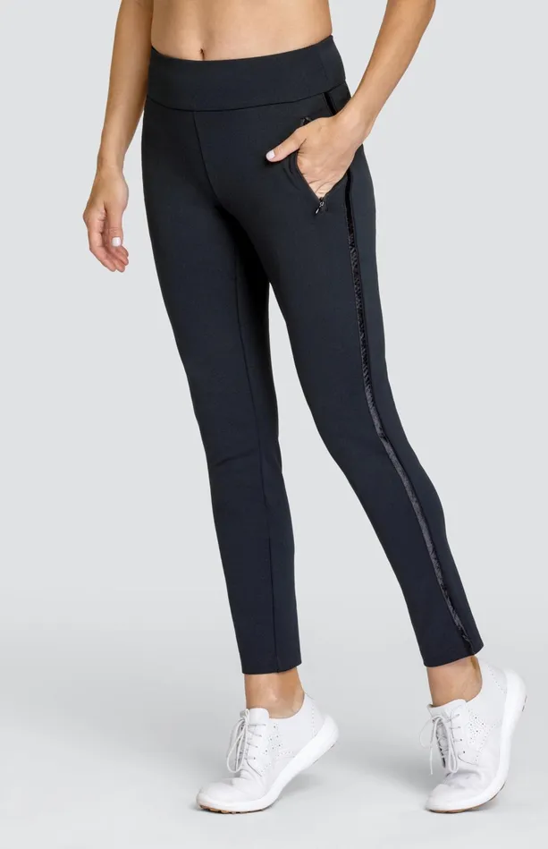 Tail Activewear Aubrianna 28034 Ankle Pant 8211 Onyx Black Women Ankle Pants