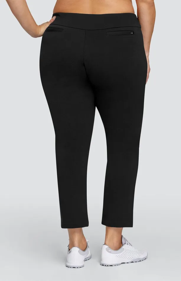 Tail Activewear Aubrianna 28034 Ankle Pant 8211 Onyx Black Women Ankle Pants